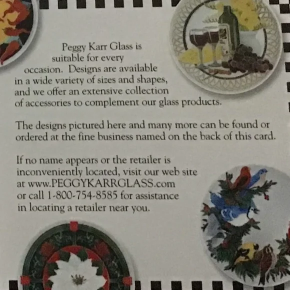 Vintage RARE SIGNED Peggy Karr Flamingo Plate - Picture 10 of 11